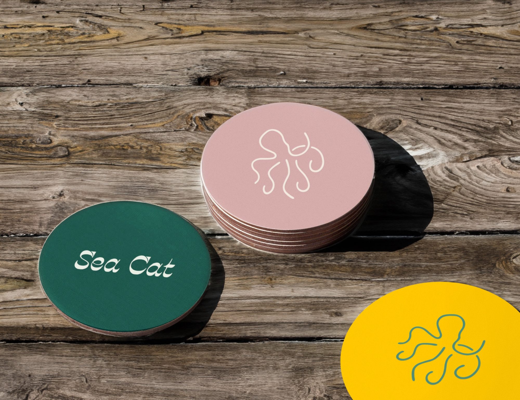 Sea Cat coasters 01