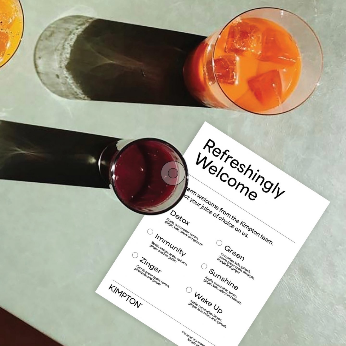 Kimpton refreshermenu 01