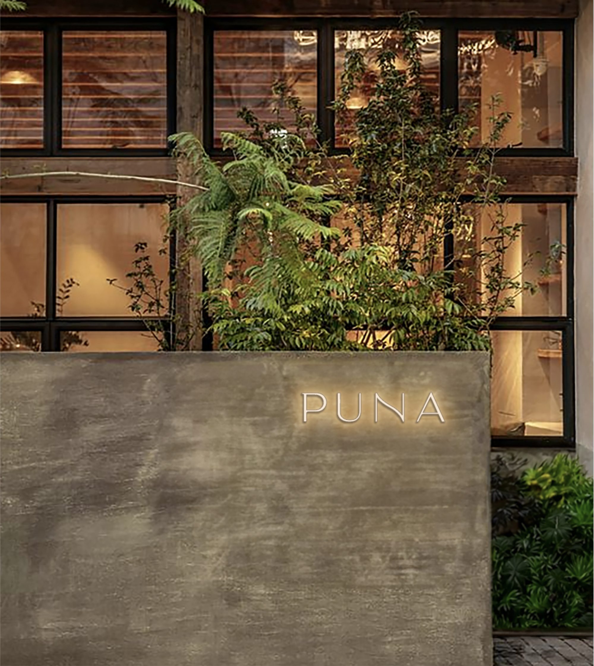 Puna signage