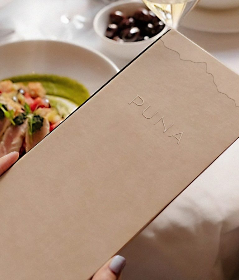 Puna menu