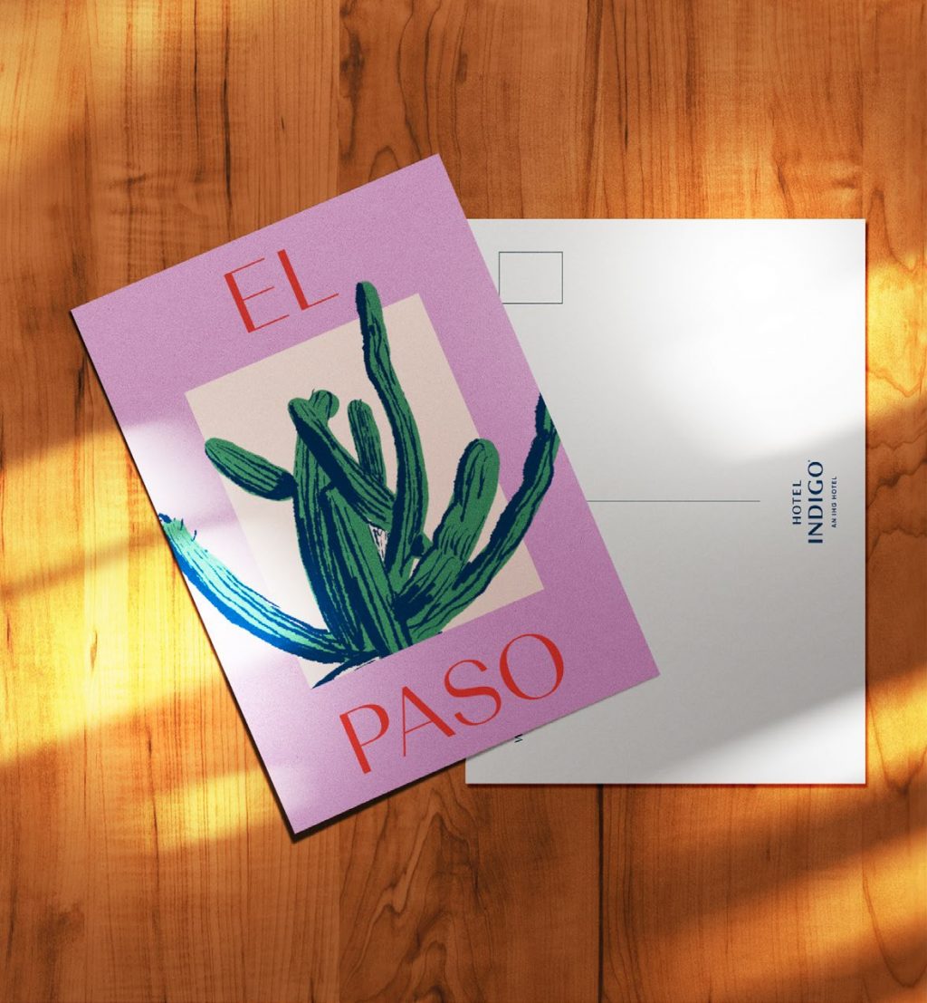 HI postcard