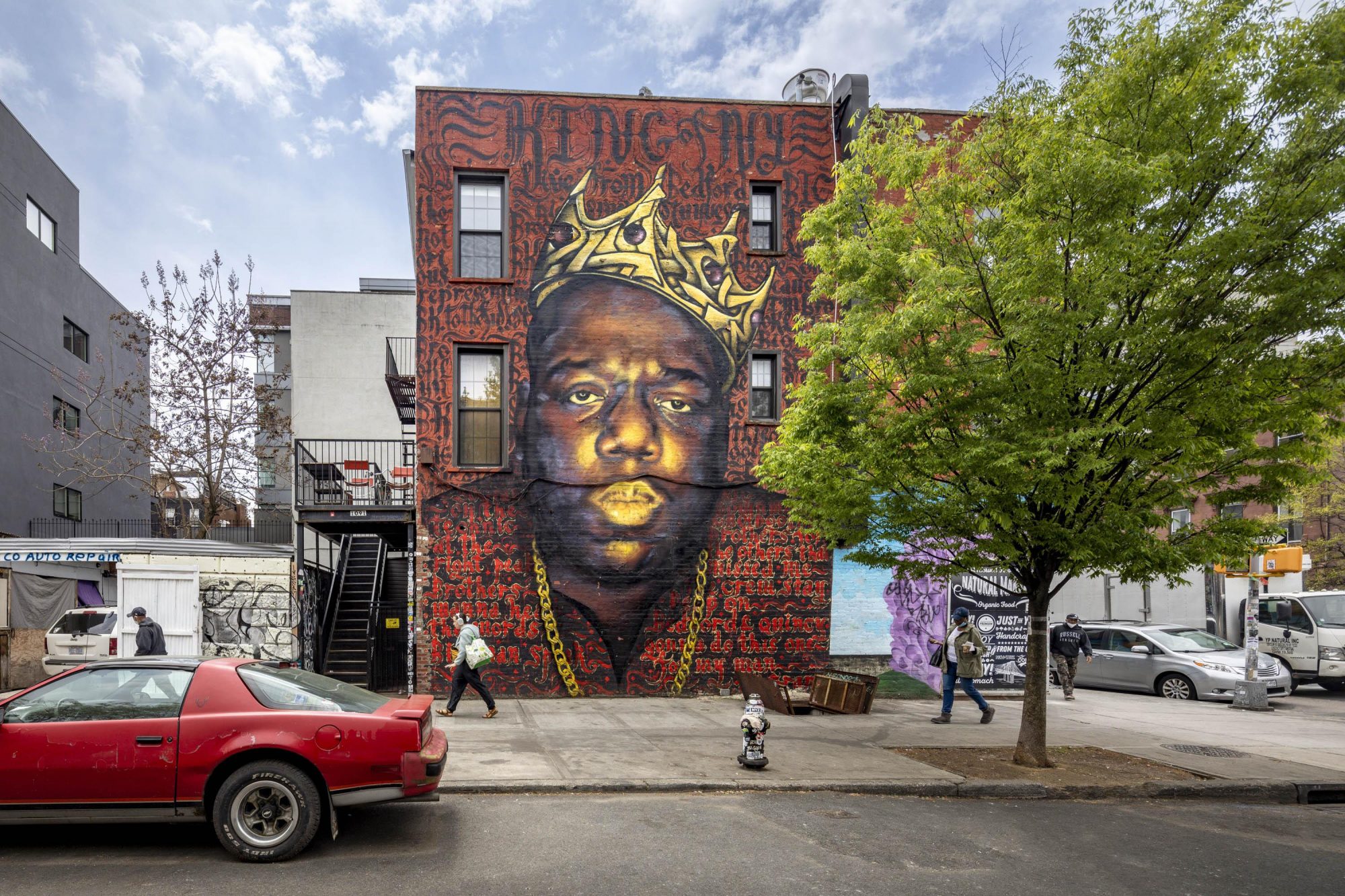 Biggie Mural Bedstuy Brooklyn NYC Photo Nicholas Knight