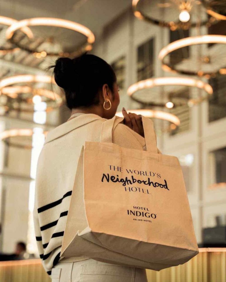 Hotel indigo tote