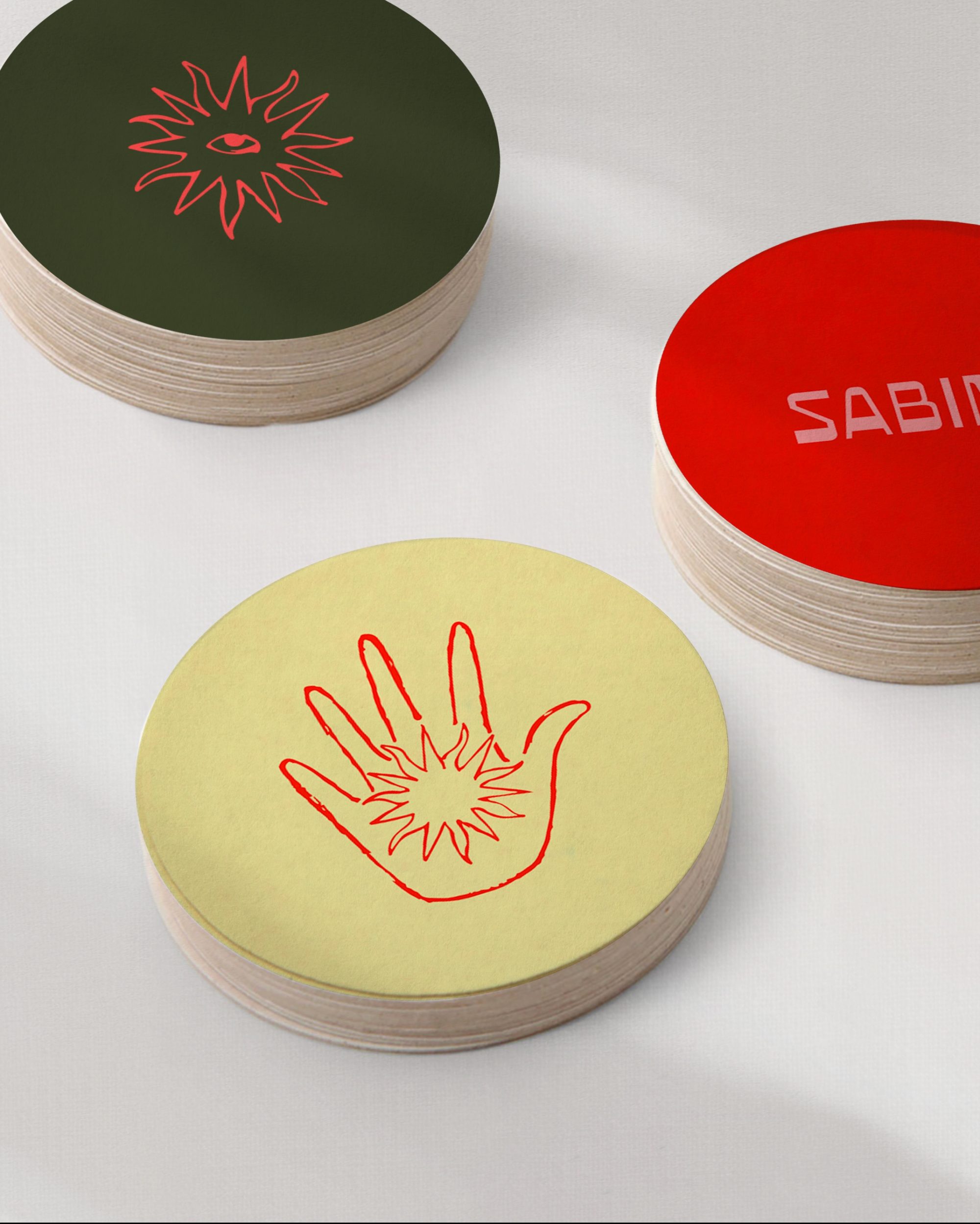 Sabina coasters